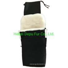 Hot Sale Sheepskin Wool Baby Sleeping Bag for Winter